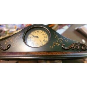 Bombay Mantle Clock Vintage Design for Old World Antique Look MINT 2004 Sherlock
